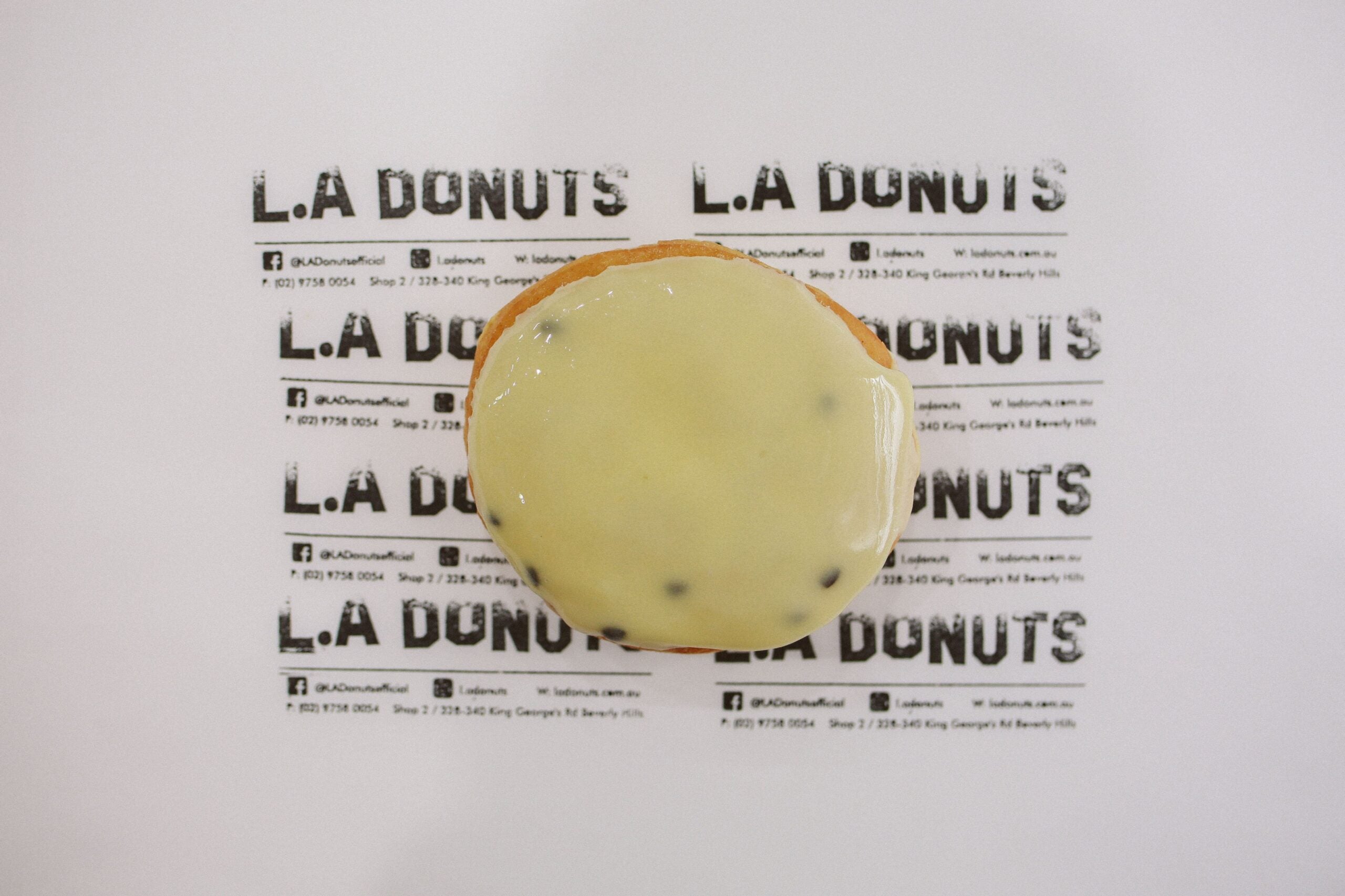 Vanilla Slice Donut L.A Donuts