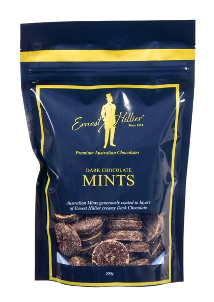 Ernest Hillier Dark Chocolate Mints - Bag 200g