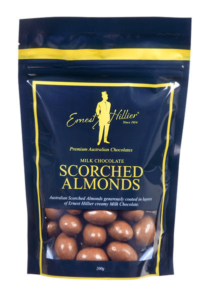 Ernest Hillier Milk Chocolate Scorched Almonds - Bag 200g