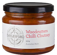 Daylesford  Woodcutters Chilli Chutney 330g