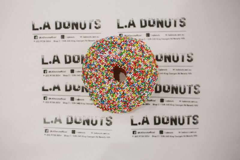 fairy bread donut