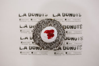 Lamington Vegan Donut